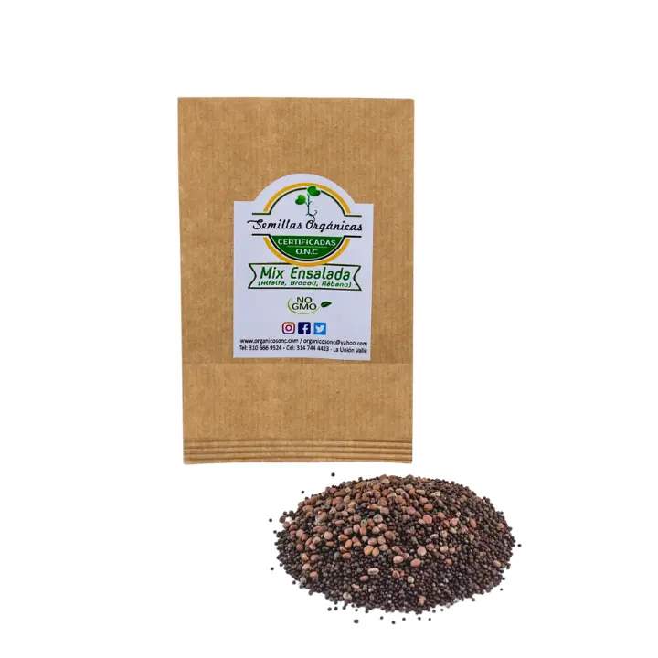 Semillas Orgánicas Mix Ensaladas - Semillas