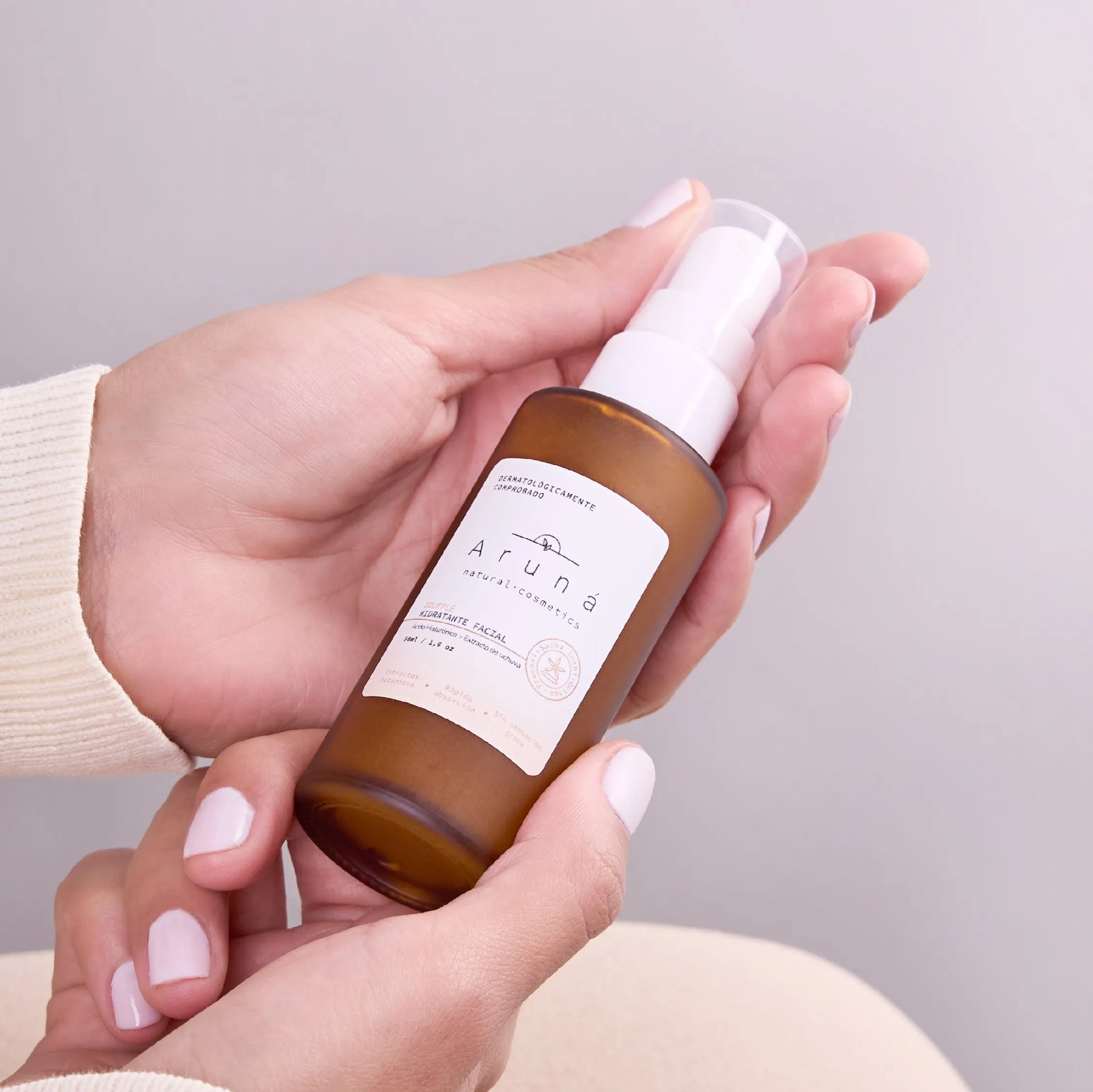 Soufflé hidratante facial 50ml - Aruná - Imagen 2
