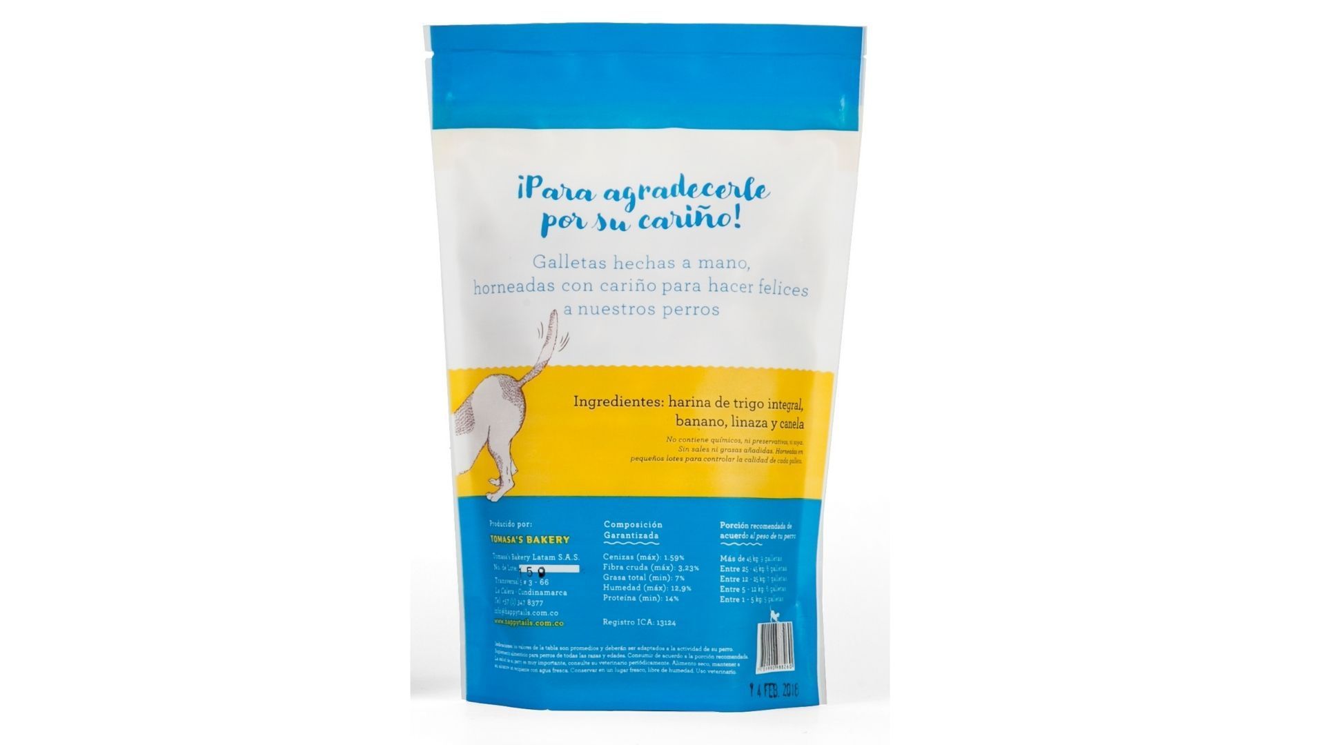 Galletas naturales para perros: Banano y canela - Happy Tails - Imagen 3