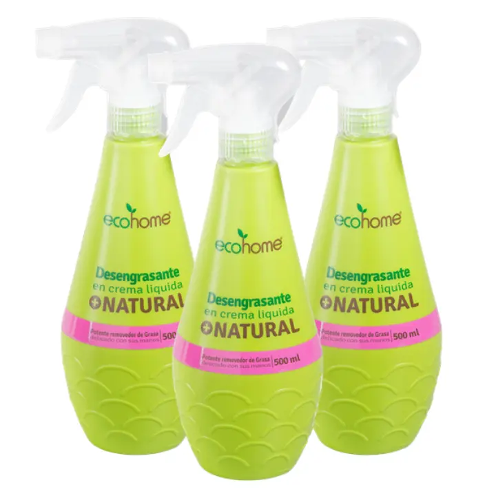 Set Desengrasante Ecológico 500ml x 3 Unidades - Ecohome