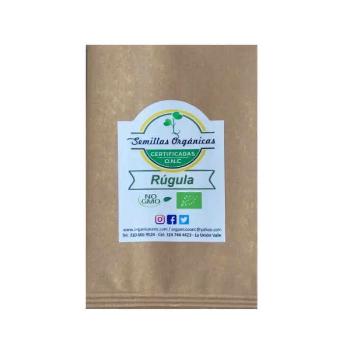 Semillas Orgánicas Rúgula - Semillas Orgánicas
