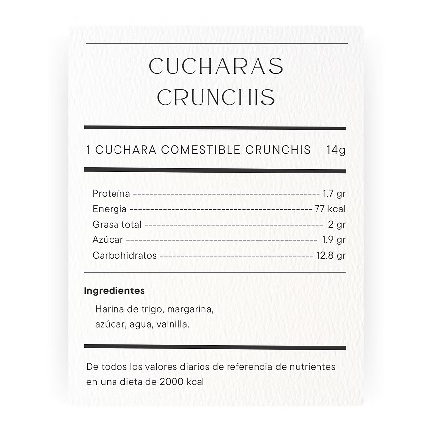 Cucharas Comestibles - Crunchis - Imagen 7