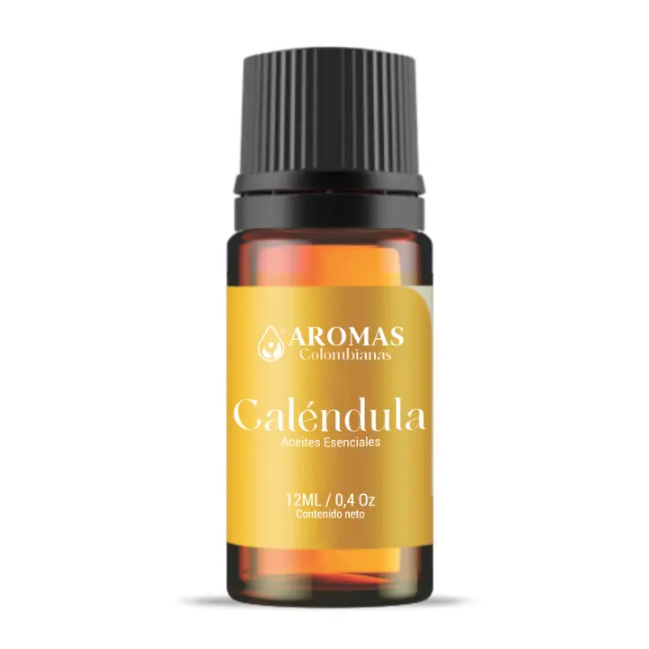 Aceite Esencial De Caléndula - Aromas Colombianas