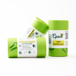 Bolsas biodegradables Poopy para mascota - Compostpack
