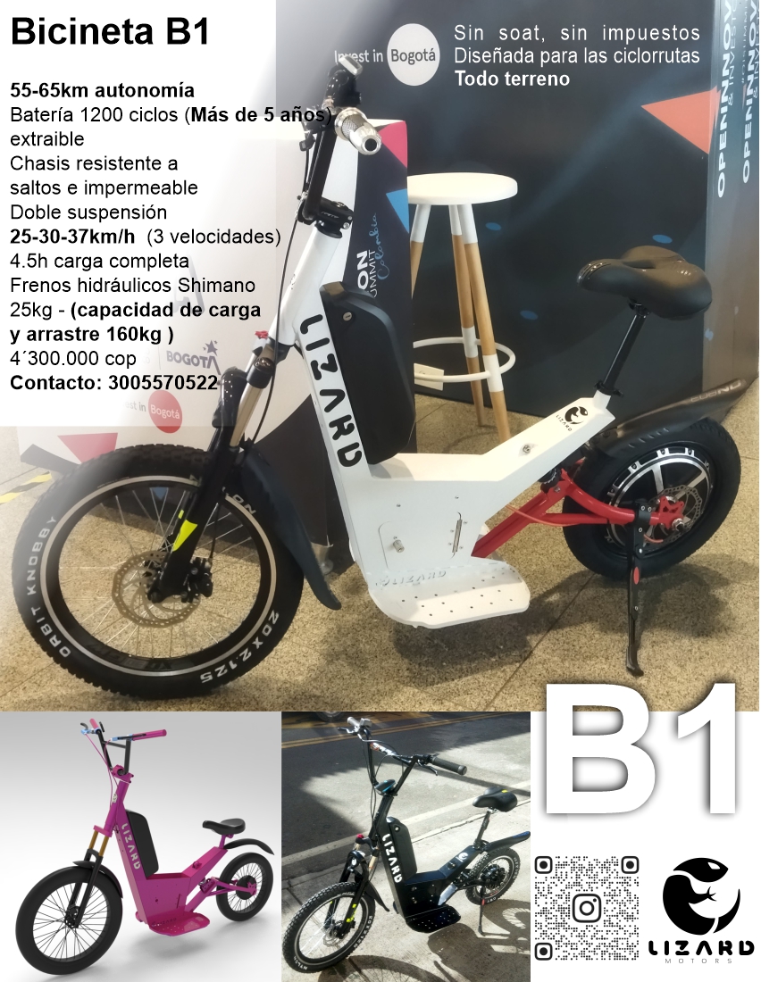 Patineta eléctrica todo terreno B1 - Imagen 2