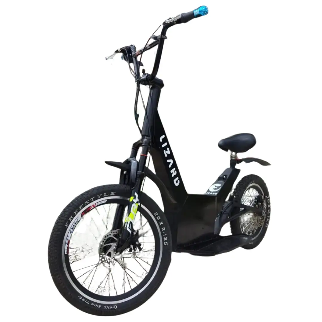patineta electica todo terreno hecha en colombia marca lizard motors