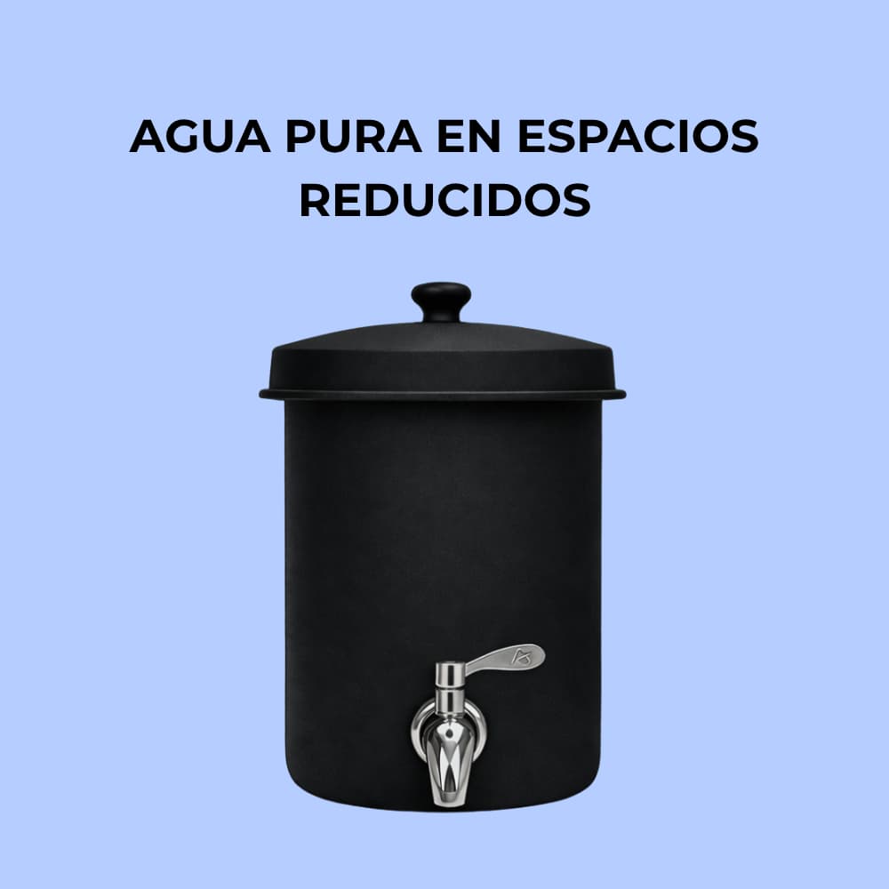 Mini purificador de agua micromate grifo plateado 5.5L - Agualogic - Imagen 10