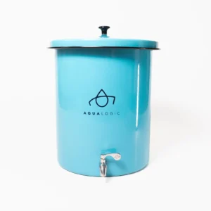 Purificador de agua en peltre color turquesa - Agualogic