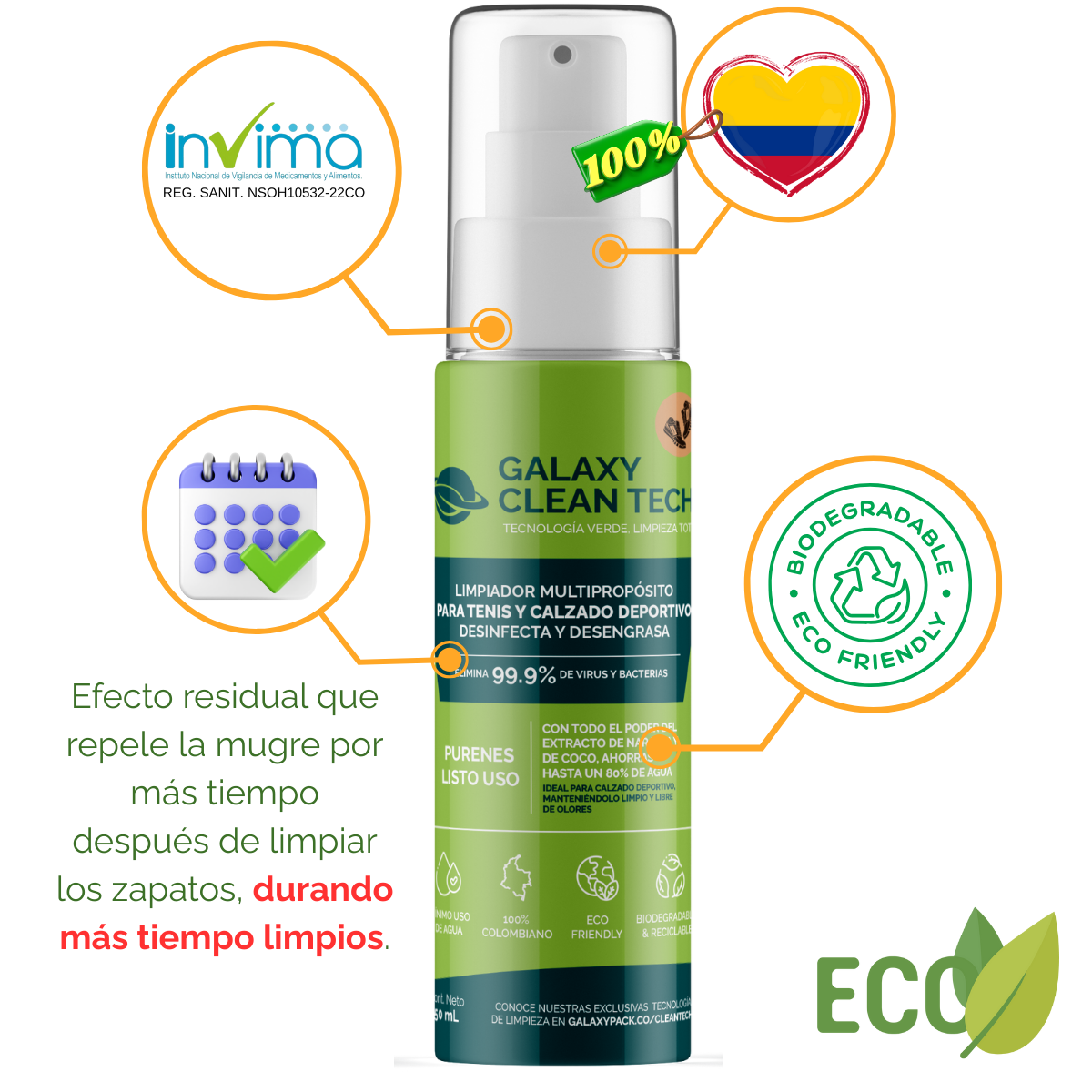 Limpiador para Tenis y Calzado Deportivo | Galaxy Clean Tech - Imagen 4