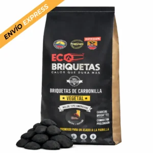 Briquetas de carbón ecológicas en cojín de 3,5 kg - Ecobriquetas