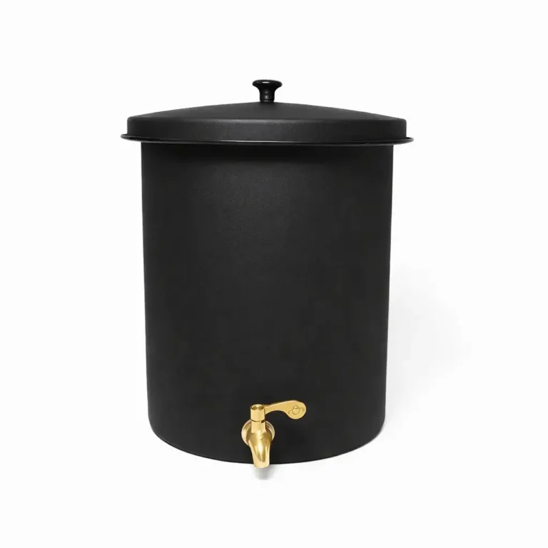 Purificador de agua en peltre micromate dorado - agualogic