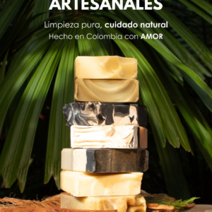 Jabón corporal solido artesanal - Coco Salvaje
