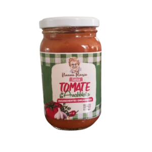 Salsa Tomate a la Arrabbiata - Ingredientes Orgánicos - Nonna Maria EcoHuerta