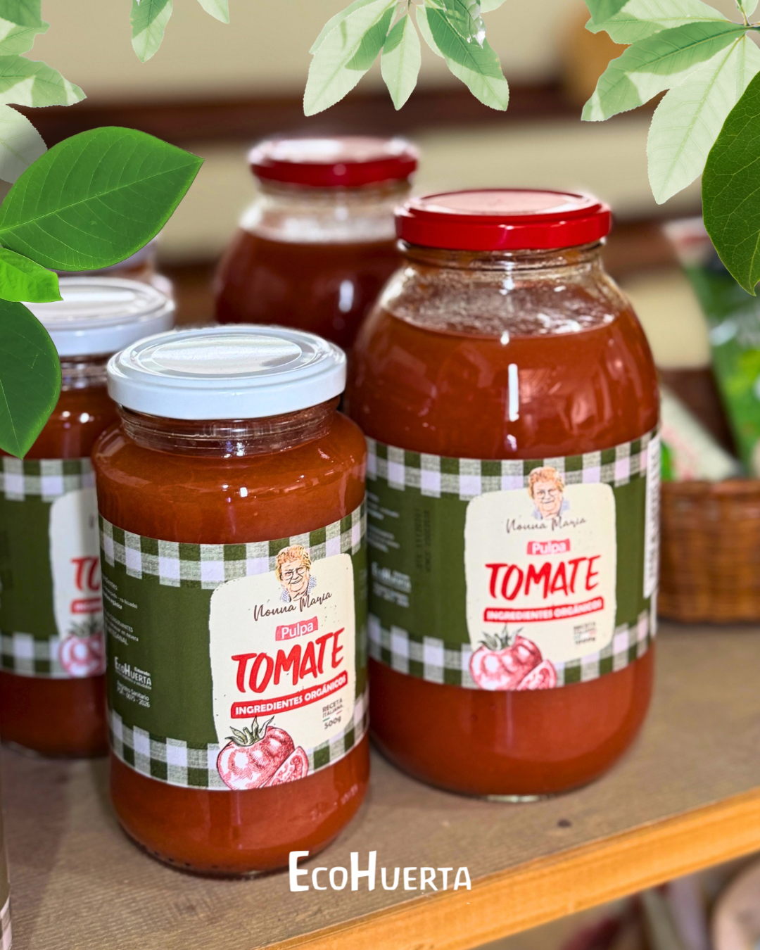 Pulpa de Tomate - Ingredientes Orgánicos - Nonna Maria EcoHuerta - Imagen 5