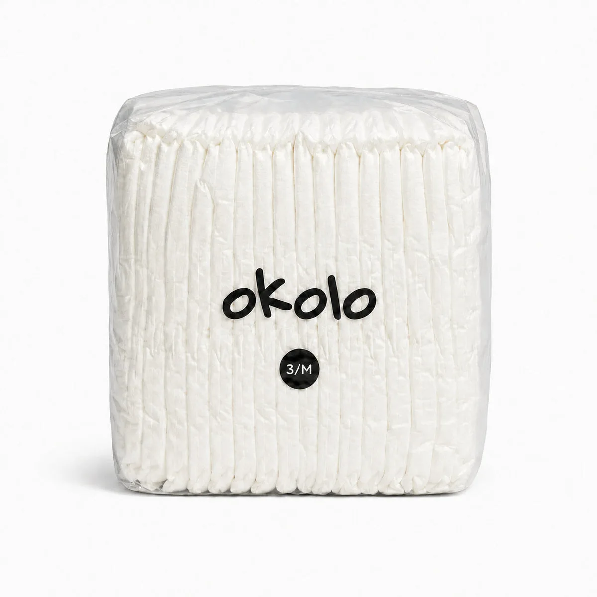 Pañales desechables biodegradables de bambú Okolo Etapa 3 · M (6 a 10 kg), 17 unidades